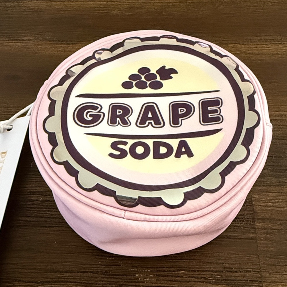 Stoney Clover Lane Pixar Up Grape Soda Circle Mini Pouch NWT - Picture 2 of 13